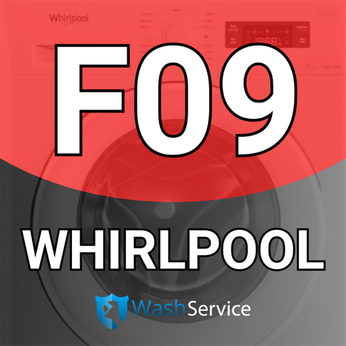 Ошибка F09 в стиральной машине Whirlpool (Вірпул)