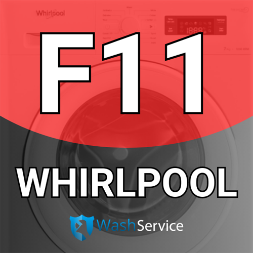Ошибка F11 в стиральной машине Whirlpool (Вирпул)