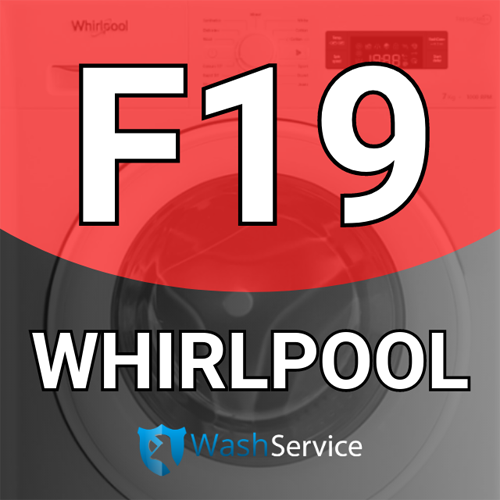 Ошибка F19 в стиральной машине Whirlpool (Вирпул)