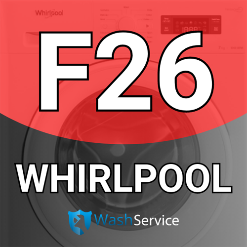 Помилка F26 у пральній машині Whirlpool (Вірпул)