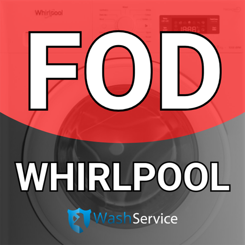 Ошибка FOD в стиральной машине Whirlpool (Вірпул)