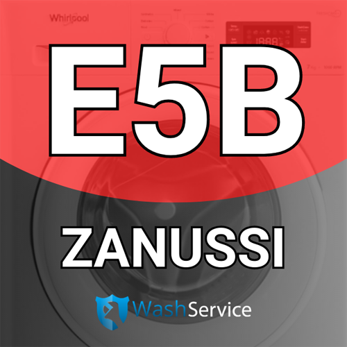Ошибка E5В в стиральной машине Zanussi (Занусси)