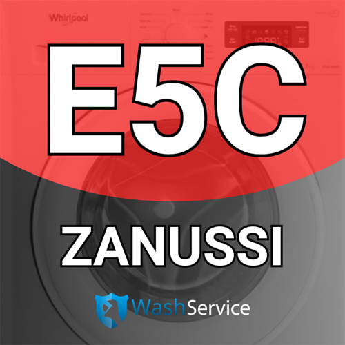 Ошибка E5С в стиральной машине Zanussi (Занусси)