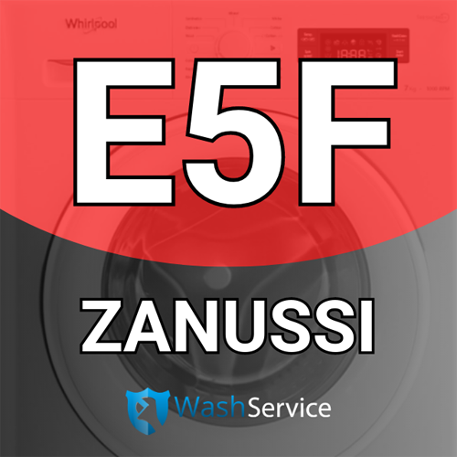 Ошибка E5F в стиральной машине Zanussi (Занусси)