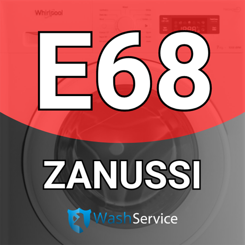 Ошибка E68 в стиральной машине Zanussi (Занусси)