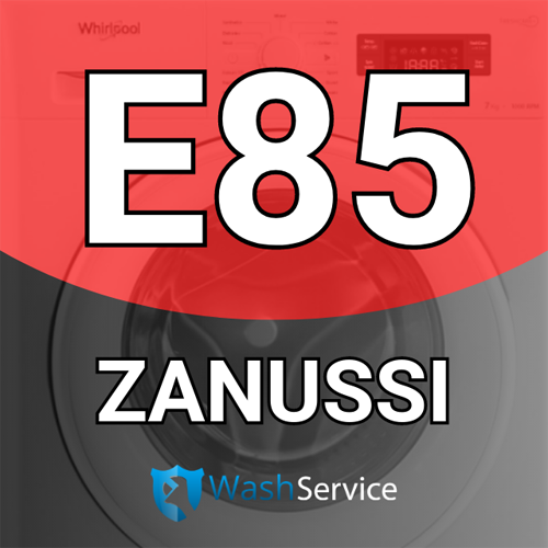 Ошибка E85 в стиральной машине Zanussi (Занусси)