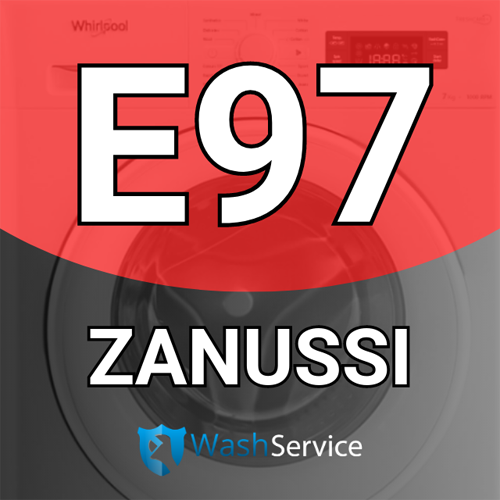 Ошибка E97 в стиральной машине Zanussi (Занусси)