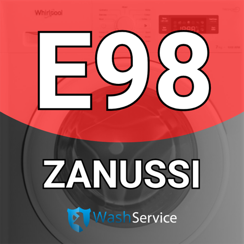 Ошибка E98 в стиральной машине Zanussi (Занусси)