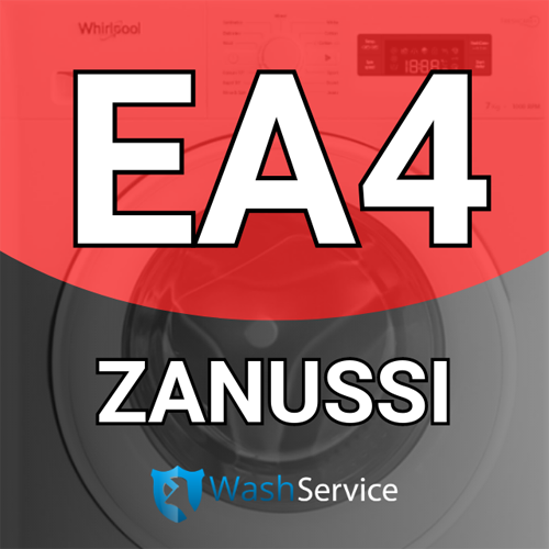 Ошибка EА4 в стиральной машине Zanussi (Занусси)