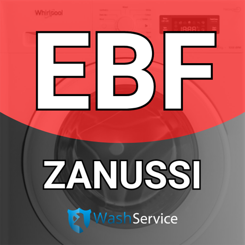 Ошибка EBF в стиральной машине Zanussi (Занусси)