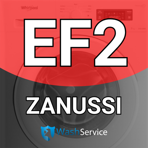 Ошибка EF2 в стиральной машине Zanussi (Занусси)