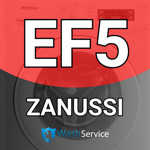 Ошибка EF5 в стиральной машине Zanussi (Занусси)