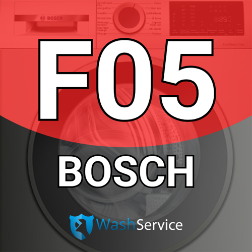 Картинка Ошибка F05 в стиральной машине Bosch